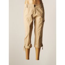 JENSEN - Pantacourt beige en coton pour femme - Taille 36 - Modz