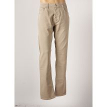 EDEN PARK - Jeans coupe droite beige en coton pour homme - Taille W38 - Modz
