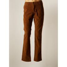 EDEN PARK - Pantalon droit marron en coton pour homme - Taille W34 - Modz