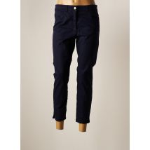 MARC CAIN - Pantalon slim bleu en lyocell pour femme - Taille 46 - Modz