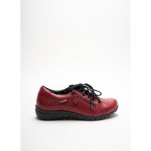 MOBILS - Chaussures de confort rouge en cuir pour femme - Taille 35 1/2 - Modz
