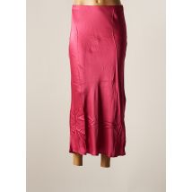 OTTOD'AME - Jupe longue rose en viscose pour femme - Taille 38 - Modz