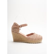 XTI - Espadrilles beige en autre matiere pour femme - Taille 37 - Modz