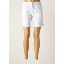 KALISSON - Bermuda blanc en coton pour femme - Taille 42 - Modz