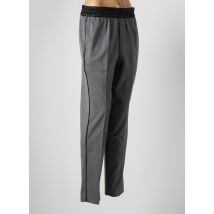 LIU JO - Pantalon droit gris en polyester pour femme - Taille 38 - Modz