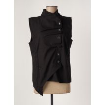 ELSEWHERE - Veste casual noir en coton pour femme - Taille 42 - Modz