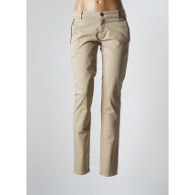 MASON'S - Pantalon slim beige en coton pour femme - Taille 38 - Modz