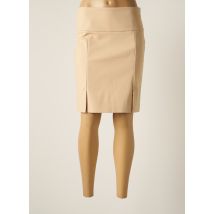 PATRIZIA PEPE - Jupe mi-longue beige en coton pour femme - Taille 40 - Modz
