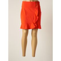 PINKO - Jupe courte orange en viscose pour femme - Taille 38 - Modz
