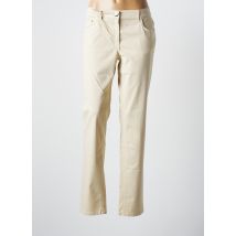 ZERRES PANTALONS FEMME DE COULEUR BEIGE - Grande Taille