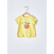 MOULIN ROTY - T-shirt jaune en coton pour fille - Taille 6 M - Modz