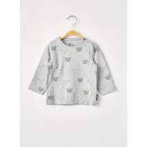 STERNTALER - T-shirt gris en coton pour garçon - Taille 6 M - Modz