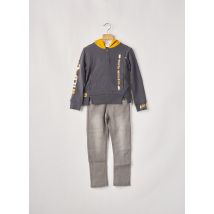 BOBOLI - Ensemble pantalon gris en coton pour garçon - Taille 6 A - Modz