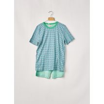 PETIT BATEAU - Pyjashort vert en coton pour garçon - Taille 6 A - Modz