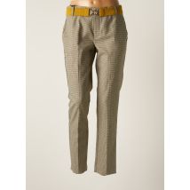 HOD - Pantalon slim beige en polyester pour femme - Taille W27 - Modz