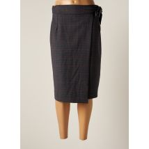 PABLO - Jupe mi-longue gris en polyester pour femme - Taille 38 - Modz