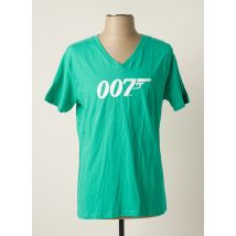 HERO SEVEN - T-shirt vert en coton pour homme - Taille S - Modz