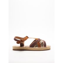 ARMISTICE - Espadrilles marron en autre matiere pour femme - Taille 37 - Modz