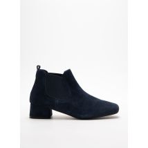 REQINS - Bottines/Boots bleu en cuir pour femme - Taille 38 - Modz