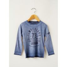 TIMBERLAND - T-shirt bleu en coton pour garçon - Taille 4 A - Modz