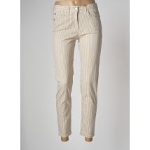 JOCAVI - Pantalon 7/8 beige en coton pour femme - Taille 38 - Modz