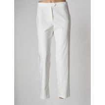 EVA KAYAN - Pantalon droit blanc en coton pour femme - Taille 46 - Modz