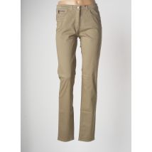 JOCAVI - Pantalon droit vert en coton pour femme - Taille 38 - Modz