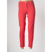 BETTY BARCLAY - Pantalon slim rouge en coton pour femme - Taille 46 - Modz