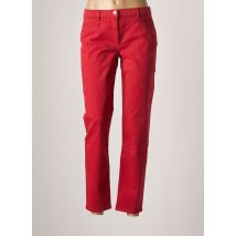 BETTY BARCLAY - Pantalon slim rouge en coton pour femme - Taille 36 - Modz