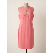 KOCCA - Robe mi-longue rose en coton pour femme - Taille 42 - Modz