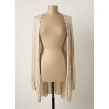 LOLITAS & LOLOS - Gilet manches longues beige en viscose pour femme - Taille 42 - Modz