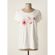 ESQUALO - T-shirt blanc en coton pour femme - Taille 40 - Modz