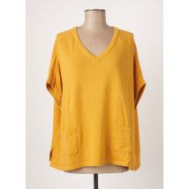 LE PETIT BAIGNEUR - Pull jaune en viscose pour femme - Taille 38 - Modz