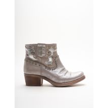 SPIRAL - Bottines/Boots gris en cuir pour femme - Taille 36 - Modz