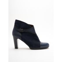 HISPANITAS - Bottines/Boots bleu en cuir pour femme - Taille 39 1/2 - Modz