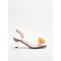 AZUREE - Sandales/Nu pieds violet en autre matiere pour femme - Taille 36 - Modz