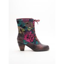 LAURA VITA - Bottines/Boots rose en textile pour femme - Taille 36 - Modz