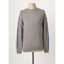 DELAHAYE - Pull gris en coton pour homme - Taille S - Modz