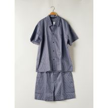 HOM - Pyjashort bleu en coton pour homme - Taille 44 - Modz