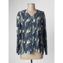 PAN - Blouse bleu en viscose pour femme - Taille 38 - Modz