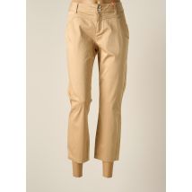 STREET ONE - Pantalon 7/8 beige en coton pour femme - Taille 44 - Modz