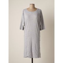 G STAR - Robe mi-longue gris en coton pour femme - Taille 36 - Modz