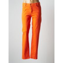 JJXX - Jeans coupe droite orange en coton pour femme - Taille W25 L32 - Modz