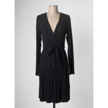 LIU JO - Robe mi-longue noir en viscose pour femme - Taille 38 - Modz