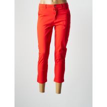 SARAH JOHN - Pantalon 7/8 orange en coton pour femme - Taille 40 - Modz