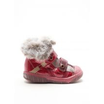 BABYBOTTE - Baskets rouge en cuir pour fille - Taille 22 - Modz