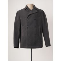 SERGE BLANCO - Manteau court gris en laine pour femme - Taille 46 - Modz