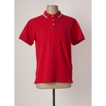 EMPORIO ARMANI - Polo rouge en coton pour homme - Taille XL - Modz