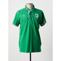 LA SQUADRA - Polo vert en coton pour homme - Taille M - Modz