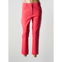 GEVANA - Pantalon 7/8 rouge en viscose pour femme - Taille 42 - Modz